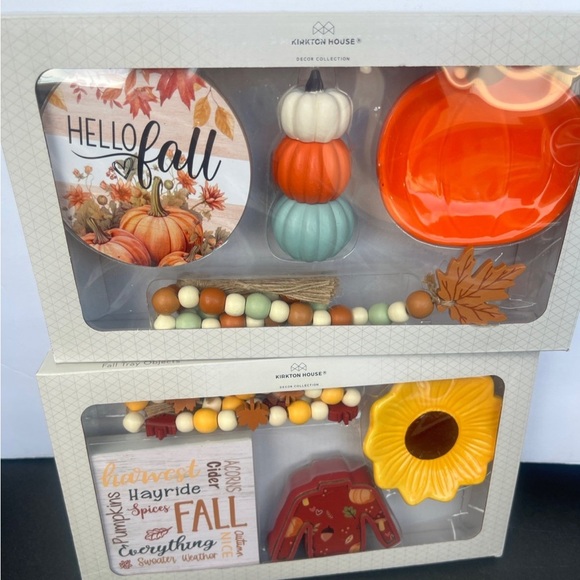 Kirkton House 4 Piece Fall Tray Objects - Picture 1 of 5
